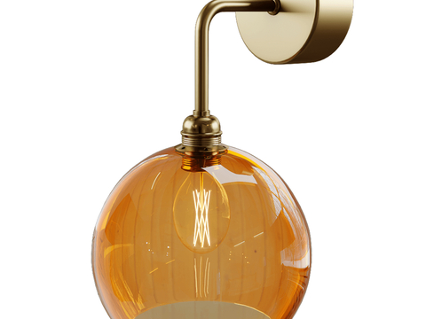 EBB & FLOW glass wall lamp