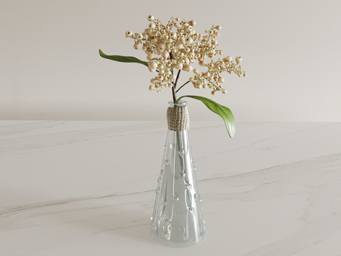 modern vase floral glass vase