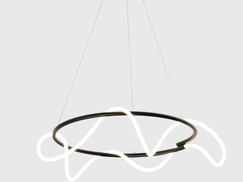 modern ring chandelier hall chandelier