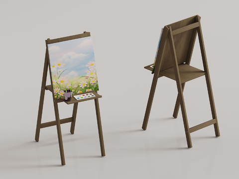 Modern easel