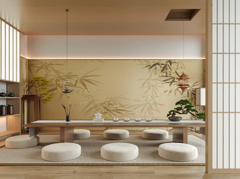 New Chinese Tatami Tea Room