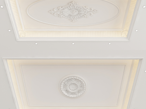 European-style ceiling