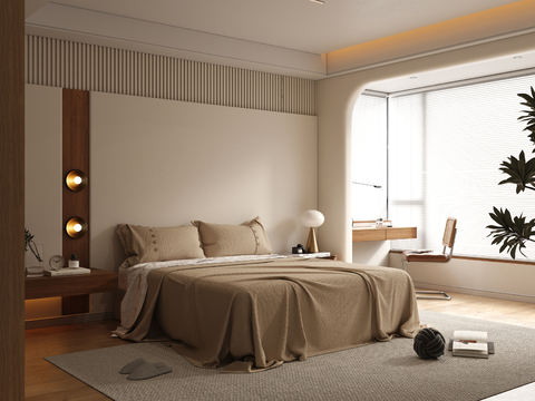 Middle Style Master Bedroom