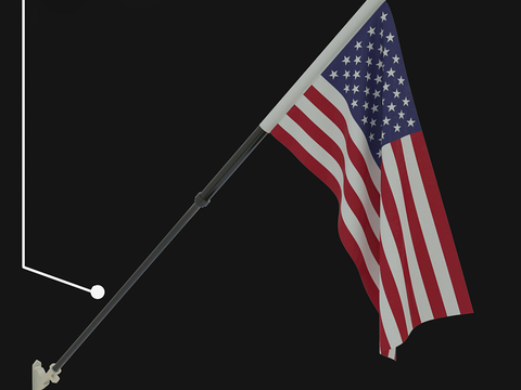 Modern American Flag