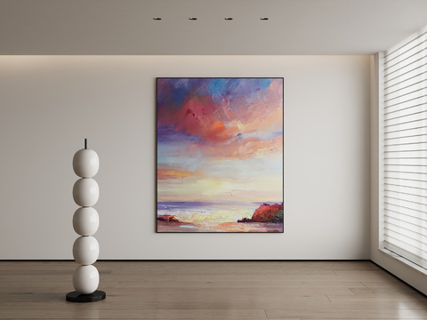 Modern Decorative Painting Landscape Oil Painting