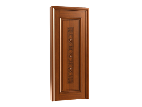 Neo-Chinese Style Room Door Wooden Door Bedroom Door