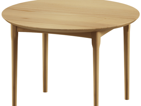 Dyrlund round dining table