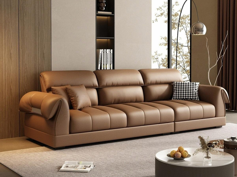 Modern Couch leather sofa