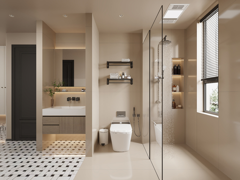 Modern Toilet Bathroom