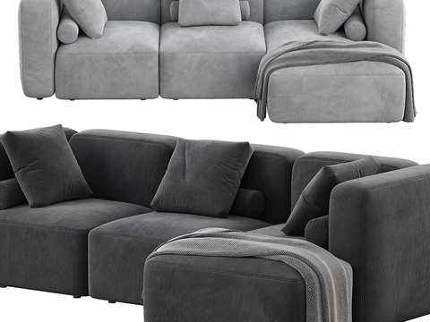 Modern corner sofa Couch