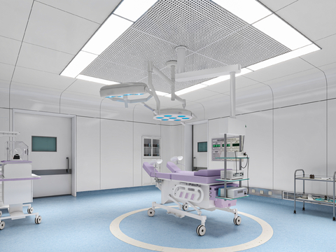 Modern operating room delivery room