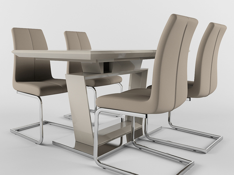 Modern Dining Table and Chair