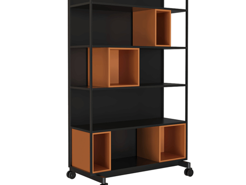 Balma Bookshelf Storage Cabinet