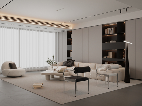 Modern Minimalist Living Room