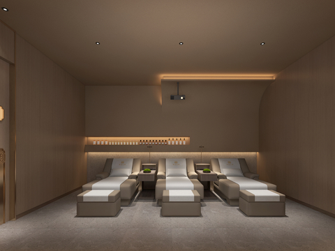 Modern Foot Therapy Bath Room