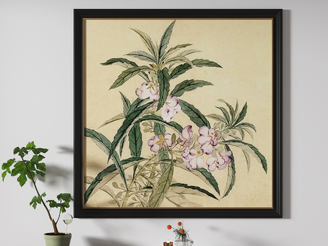 New Chinese Flower and Bird Painting Decorative Painting