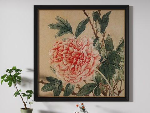 New Chinese Flower and Bird Painting Decorative Painting