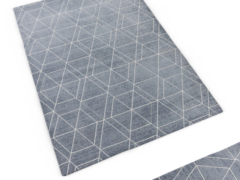 Hexagonal texture carpet