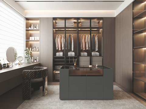 Modern Cloakroom