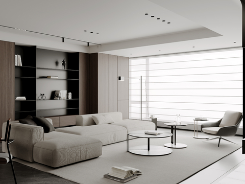 Modern Living&Dining Room