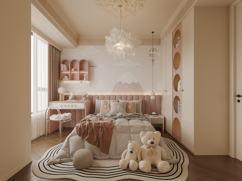 French Daughter Room Bedroom