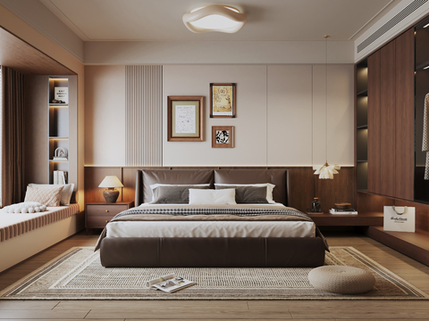 Middle Style Master Bedroom