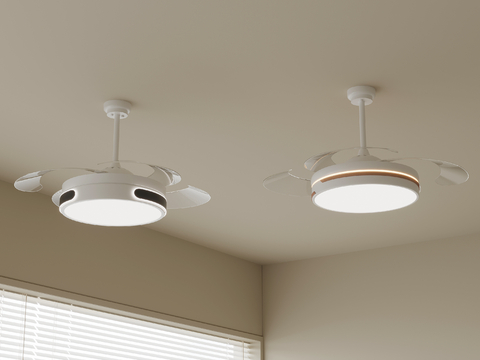 Modern fan light ceiling fan light