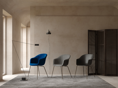 GUBI Modern Chair Dining Chair