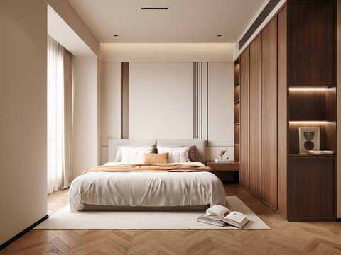 Middle Style Master Bedroom