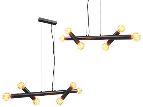 Maxlight industrial wind chandelier