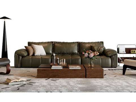 Middle Style Sofa Sectional Sofa