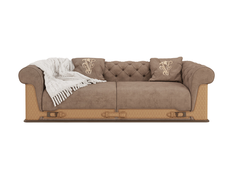 visionnaire Affordable Luxury Style Double Sofa