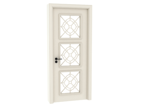 Cream Style kitchen door swing door