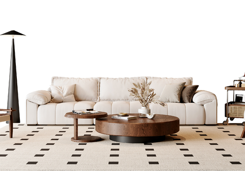 Middle Style Sofa Sectional Sofa