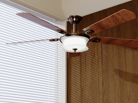 New Chinese fan lamp ceiling fan lamp