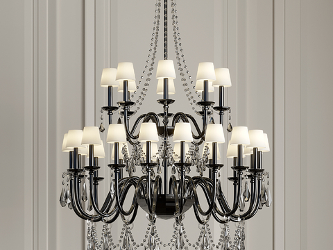 European-style Crystal Chandelier multi-head chandelier