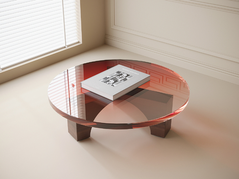 modern round coffee table acrylic coffee table