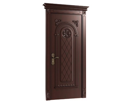 European-style entrance door bedroom door