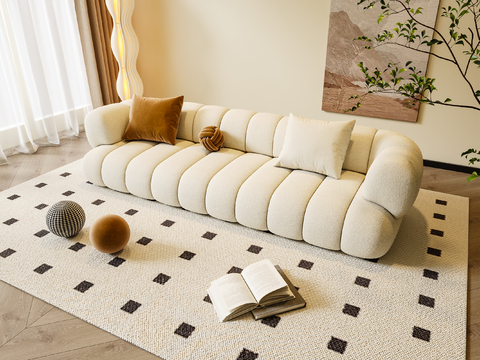 Cream Style sofa Sectional Sofa