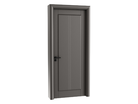 Modern entry door swing door bedroom door