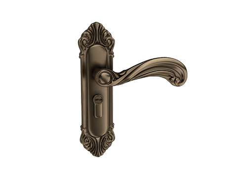 European-style door handle handle