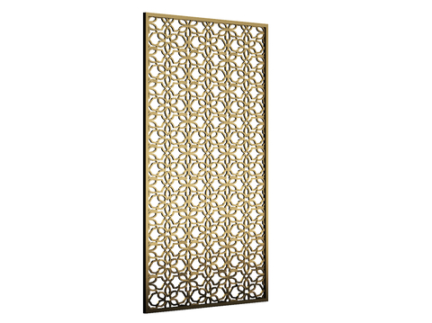 Affordable Luxury Style Hollow Partition