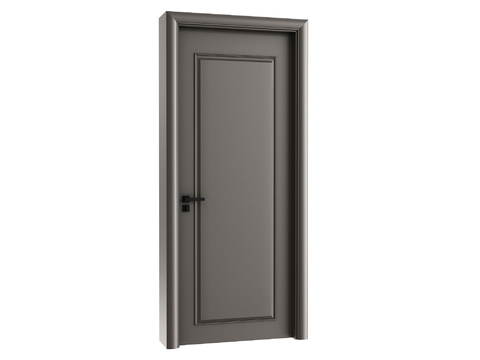 Modern entry door swing door bedroom door