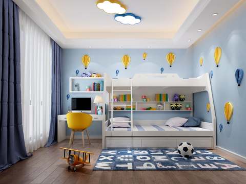 Boys Room Nordic kids Bedroom