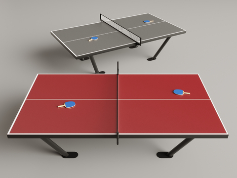 Modern table tennis table