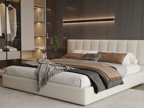 Affordable Luxury Style Double Bed