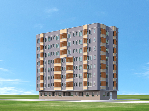 Dormitory Building Residential Building Appearance