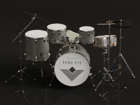 Modern musical instrument drum set