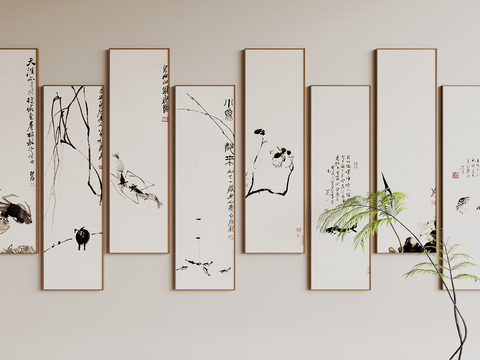 New Chinese Hanging Painting Ink Painting Decorative Painting