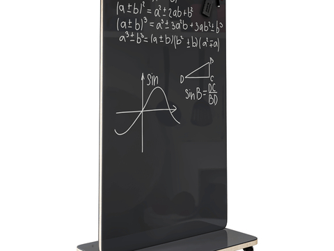 Premium mobile small blackboard